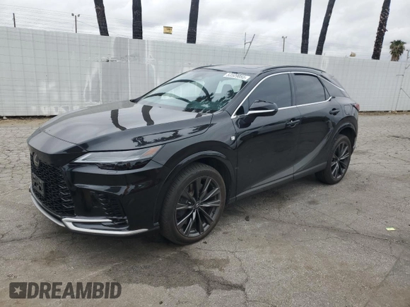 2024 Lexus RX 350 z VIN 2T2BAMCA1RC040460, wystawiony jako Copart lot #53509055 z przebiegiem 17 958 mil mil oraz Szkoda całkowita • Salvage title. Historia ofert i sprzedaży dostępna na DreamBid. Obrazek 1.