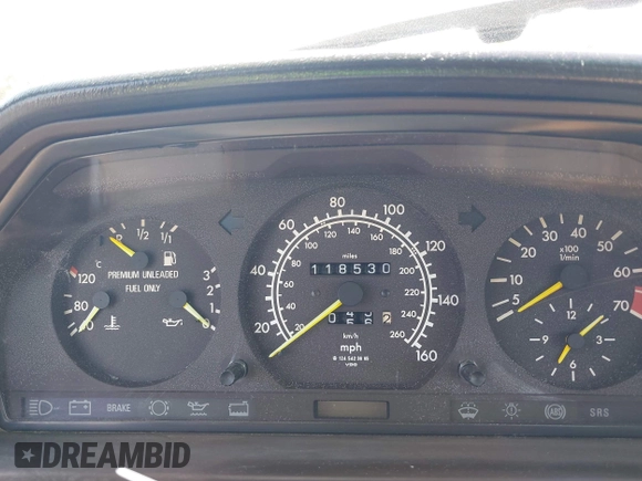 1994 Mercedes-Benz E 320 with VIN WDBEA66E7RC004579, listed as a IAAI auction lot 42170487 with 118,530 mi miles and . Bid and sale history available at DreamBid. Image 7.
