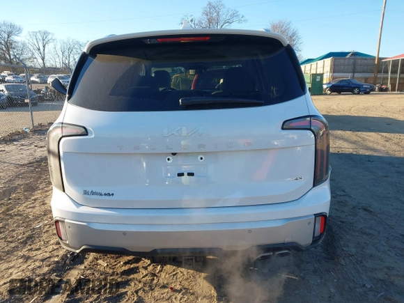 2024 Kia Telluride SX Prestige X-Pro с VIN 5XYP5DGC2RG544613, выставлен на аукционе IAAI как лот 41178884 с пробегом 2 455 миль миль и . История ставок и продаж доступна на DreamBid. Изображение 17.