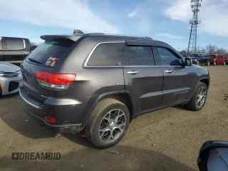 2019 Jeep Grand Cherokee Limited with VIN 1C4RJFBG4KC540597, listed as a Copart auction lot 48813275 with 64,677 mi miles and Salvage Title. Bid and sale history available at carsss.com. Image 3.