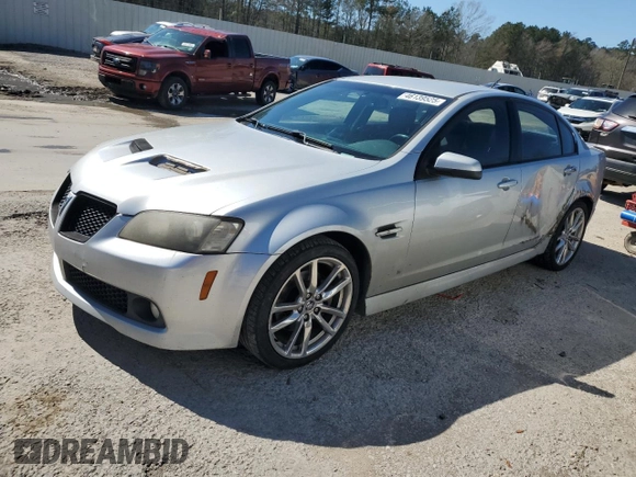 2009 Pontiac G8 GT with VIN 6G2EC57Y39L199649, listed as a Copart auction lot 46139525 with 165,865 mi miles and Salvage Title. Bid and sale history available at carsss.com. Image 1.