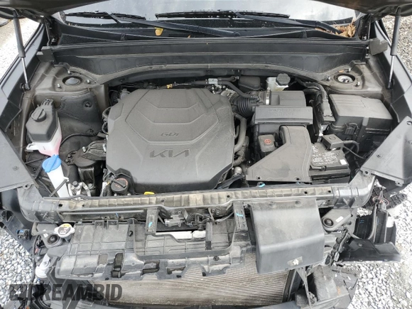 2023 Kia Telluride SX X-Line with VIN 5XYP5DGC3PG336673, listed as a Copart auction lot 46028755 with 44,101 mi miles and Salvage title. Bid and sale history available at DreamBid. Image 12.