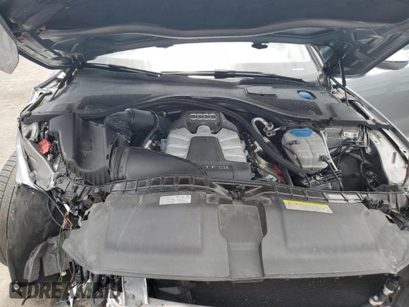 2014 Audi A7 Premium Plus with VIN WAUWGAFC4EN080245, listed as a Copart auction lot 59689315 with Not provided miles and Non repairable. Bid and sale history available at DreamBid. Image 11.