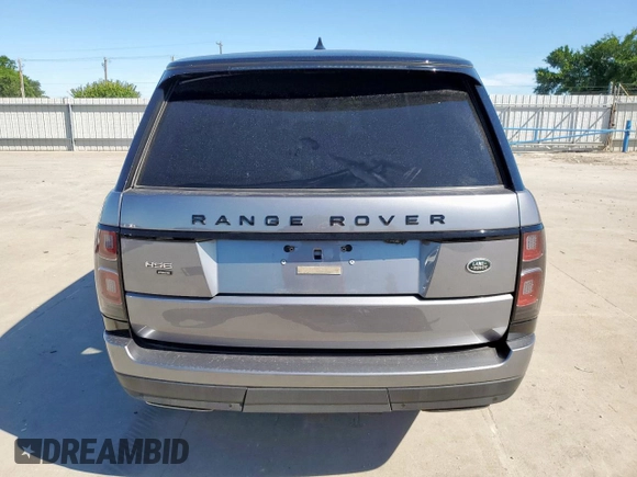 2020 Land Rover Range Rover z VIN SALGS5SE8LA583598, wystawiony jako Copart lot #57983925 z przebiegiem 65 406 mil mil oraz Szkoda całkowita • Salvage title. Historia ofert i sprzedaży dostępna na DreamBid. Obrazek 6.
