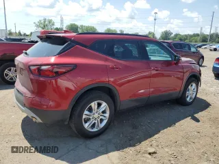 2021 Chevrolet Blazer LT z VIN 3GNKBCRS6MS524834, wystawiony jako Copart lot #63138245 z przebiegiem 28 387 mil mil oraz Nie do naprawy • Non repairable. Historia ofert i sprzedaży dostępna na DreamBid. Obrazek 3.