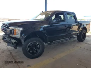2020 Ford F-150 XL with VIN 1FTEW1EP0LKE96622, listed as a Copart auction lot 61238555 with 52,527 mi miles and Salvage title. Bid and sale history available at DreamBid. Image 1.