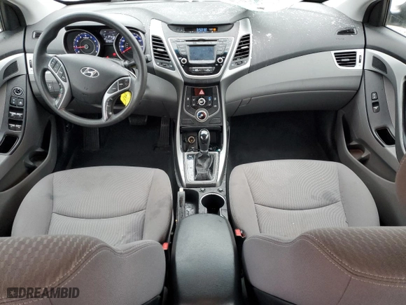 2016 Hyundai Elantra Value Edition with VIN KMHDH4AE4GU544284, listed as a Copart auction lot 43077145 with 87,556 mi miles and Clean Title. Bid and sale history available at carsss.com. Image 8.