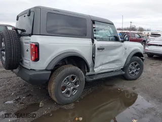2024 Ford Bronco Big Bend with VIN 1FMDE7AH8RLA22500, listed as a IAAI auction lot 41725517 with 3,176 mi miles. Bid and sale history available at carsss.com. Image 4.