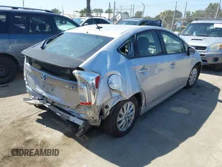 2014 Toyota Prius with VIN JTDKN3DP0E3057534, listed as a IAAI auction lot 42311962 with 109,737 mi miles and . Bid and sale history available at DreamBid. Image 4.