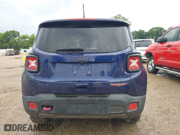 2018 Jeep Renegade Trailhawk with VIN ZACCJBCB5JPH58897, listed as a IAAI auction lot 42299048 with 77,204 mi miles and . Bid and sale history available at DreamBid. Image 16.