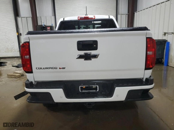 2020 Chevrolet Colorado 4WD Z71 with VIN 1GCGTDEN6L1157063, listed as a Copart auction lot 48243905 with 38,139 mi miles and Salvage Title. Bid and sale history available at carsss.com. Image 6.