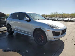 2016 Porsche Cayenne GTS with VIN WP1AD2A25GLA78110, listed as a Copart auction lot 55126705 with 118,855 mi miles and Salvage title. Bid and sale history available at DreamBid. Image 4.