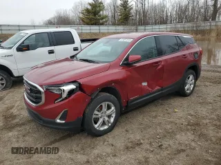 2018 GMC Terrain SLE z VIN 3GKALTEV0JL201133, wystawiony jako Copart lot #51897015 z przebiegiem 130 637 mil mil oraz Szkody całkowita. Historia ofert i sprzedaży dostępna na DreamBid. Obrazek 1.