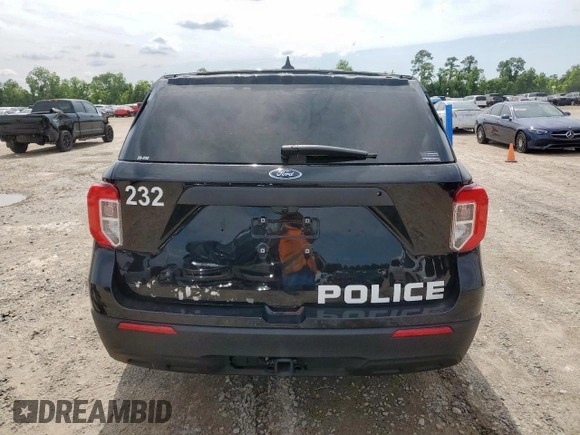 2024 Ford Explorer with VIN 1FM5K8AC9RGA77926, listed as a Copart auction lot 58482885 with 2,185 mi miles and Salvage title. Bid and sale history available at DreamBid. Image 6.