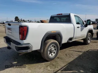 2024 GMC Sierra 1500 with VIN 1GT38LE74RF289925, listed as a Copart auction lot 45566965 with 17,614 mi miles and Salvage Title. Bid and sale history available at DreamBid. Image 3.