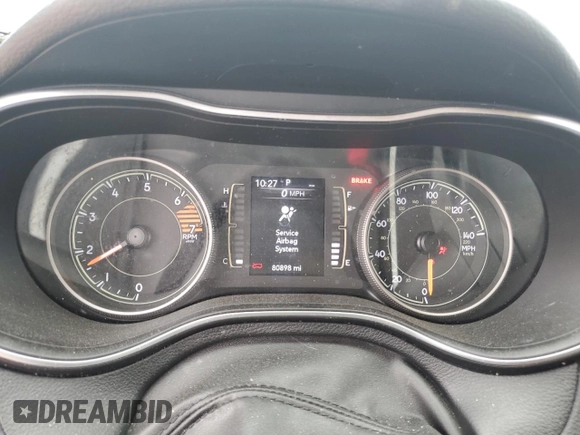 2019 Jeep Cherokee Latitude Plus with VIN 1C4PJMLB7KD195798, listed as a Copart auction lot 54230905 with 80,898 mi miles and Salvage title. Bid and sale history available at DreamBid. Image 9.