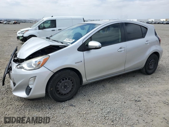 2016 Toyota Prius One z VIN JTDKDTB39G1590015, wystawiony jako Copart lot #54396425 z przebiegiem 252 383 mil mil oraz Szkoda całkowita • Salvage title. Historia ofert i sprzedaży dostępna na DreamBid. Obrazek 1.