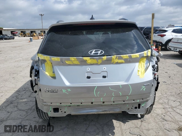 2023 Hyundai Tucson SEL with VIN 5NMJFCAE5PH287912, listed as a Copart auction lot 55416985 with 25,418 mi miles and Salvage title. Bid and sale history available at DreamBid. Image 10.