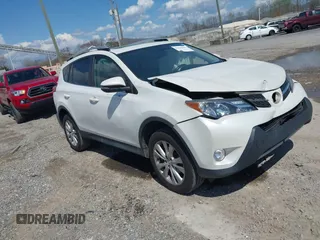 2014 Toyota RAV4 Limited with VIN 2T3DFREVXEW147700, listed as a IAAI auction lot 41962195 with 172,977 mi miles. Bid and sale history available at carsss.com. Image 1.