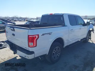 2016 Ford F-150 XLT with VIN 1FTEW1EF9GKF62954, listed as a IAAI auction lot 41770563 with 90,622 mi miles. Bid and sale history available at carsss.com. Image 4.