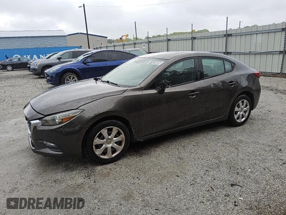 2017 Mazda 3 Sport with VIN 3MZBN1U71HM142399, listed as a Copart auction lot 51826885 with 151,117 mi miles and Clean Title. Bid and sale history available at DreamBid. Image 1.