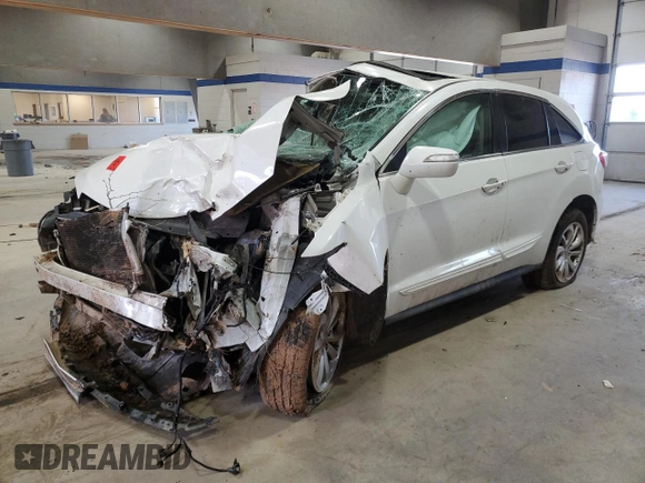 2016 Acura RDX with VIN 5J8TB4H30GL027349, listed as a Copart auction lot 45842105 with 0 mi miles and Salvage Title. Bid and sale history available at carsss.com. Image 1.