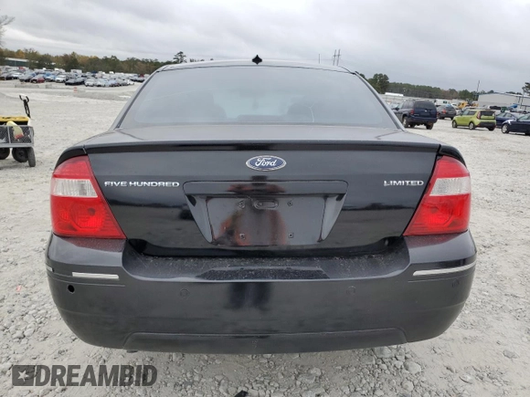 2007 Ford Five Hundred Limited with VIN 1FAFP25107G123095, listed as a Copart auction lot 79606274 with 167,868 mi miles and Salvage Title. Bid and sale history available at carsss.com. Image 6.