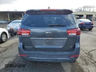 2017 Kia Sedona LX with VIN KNDMB5C15H6225939, listed as a Copart auction lot 43657155 with 151,289 mi miles and Clean Title. Bid and sale history available at carsss.com. Image 6.