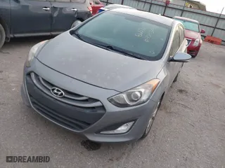 2014 Hyundai Elantra GT with VIN KMHD35LH0EU234187, listed as a IAAI auction lot 42031965 with 1 mi miles. Bid and sale history available at carsss.com. Image 2.