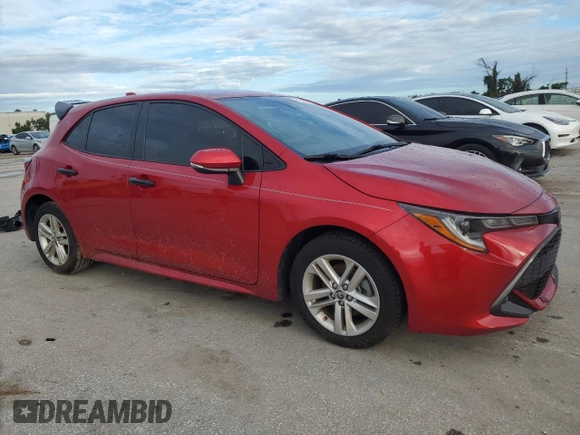 2022 Toyota Corolla Hatchback SE with VIN JTND4MBE1N3149251, listed as a Copart auction lot 74282914 with 70,806 mi miles and Non Repairable. Bid and sale history available at carsss.com. Image 4.