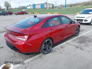 2023 Hyundai Elantra N Line z VIN KMHLR4AF8PU604133, wystawiony jako IAAI lot #41923605 z przebiegiem 60 288 mil mil oraz . Historia ofert i sprzedaży dostępna na DreamBid. Obrazek 4.