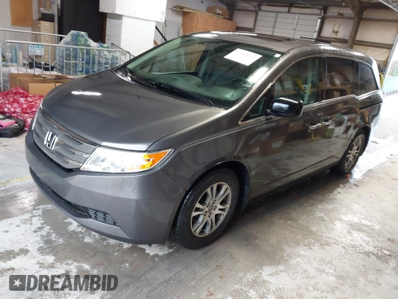 2013 Honda Odyssey EX-L с VIN 5FNRL5H60DB062378, выставлен на аукционе IAAI как лот 41862124 с пробегом 130 445 миль миль и . История ставок и продаж доступна на DreamBid. Изображение 2.