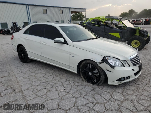 2011 Mercedes-Benz E-Class E 350 Luxury BlueTEC with VIN WDDHF2EB1BA292204, listed as a Copart auction lot 63491154 with 84,712 mi miles and Salvage Title. Bid and sale history available at carsss.com. Image 4.