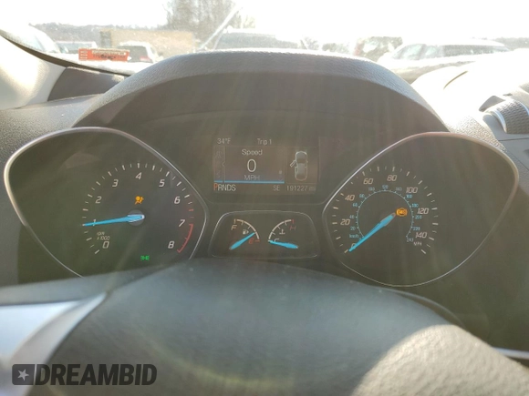 2014 Ford Escape SE with VIN 1FMCU9GX9EUC22928, listed as a Copart auction lot 87408914 with 191,227 mi miles and Salvage Title. Bid and sale history available at carsss.com. Image 9.