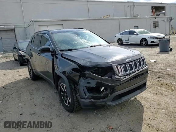 2018 Jeep Compass Latitude с VIN 3C4NJDBB0JT103397, выставлен на аукционе Copart как лот 56085475 с пробегом 108 509 миль миль и Списание • Salvage title. История ставок и продаж доступна на DreamBid. Изображение 14.