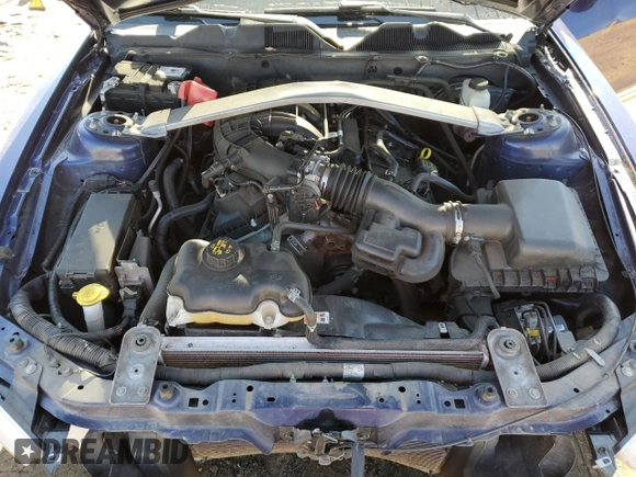 2012 Ford Mustang V6 with VIN 1ZVBP8EM5C5257187, listed as a Copart auction lot 48077825 with 122,794 mi miles and Salvage Title. Bid and sale history available at carsss.com. Image 11.