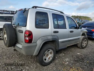 2007 Jeep Liberty Sport with VIN 1J4GK48K87W507123, listed as a Copart auction lot 86527364 with 225,215 mi miles and Salvage Title. Bid and sale history available at DreamBid. Image 3.