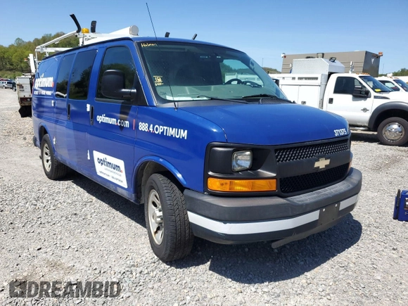 2013 Chevrolet Express Cargo with VIN 1GCSGAFX6D1137958, listed as a IAAI auction lot 42650988 with 66,975 mi miles and . Bid and sale history available at DreamBid. Image 15.