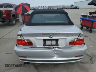 2003 BMW 3 Series 325Ci with VIN WBABS33433PG90518, listed as a Copart auction lot 45570895 with 142,398 mi miles and Salvage Title. Bid and sale history available at carsss.com. Image 6.