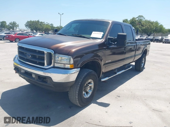 2003 Ford F-350 XL with VIN 1FTSW31P73EC34163, listed as a IAAI auction lot 42125220 with 154,292 mi miles and . Bid and sale history available at DreamBid. Image 2.