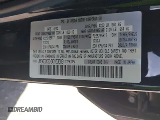 2013 Mazda CX-5 Touring with VIN JM3KE2CEXD0153589, listed as a IAAI auction lot 41855356 with 86,030 mi miles and . Bid and sale history available at DreamBid. Image 9.