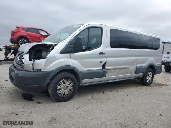 2016 Ford Transit Wagon XL with VIN 1FBZX2ZM4GKA30027, listed as a Copart auction lot 49927265 with 0 mi miles and Clean Title. Bid and sale history available at carsss.com. Image 1.