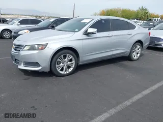 2014 Chevrolet Impala LT with VIN 1G1115SL0EU161902, listed as a IAAI auction lot 41959143 with 125,101 mi miles. Bid and sale history available at carsss.com. Image 2.