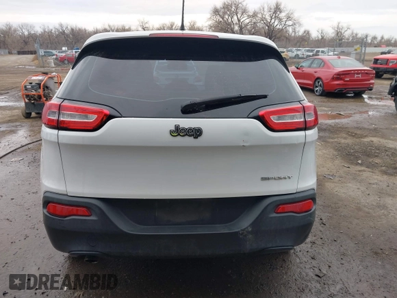 2016 Jeep Cherokee Altitude with VIN 1C4PJLAB8GW108225, listed as a IAAI auction lot 41664092 with 142,588 mi miles and . Bid and sale history available at DreamBid. Image 16.