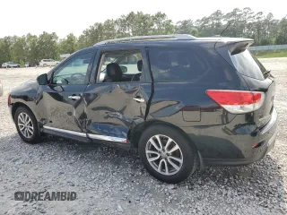 2015 Nissan Pathfinder SV with VIN 5N1AR2MN0FC640983, listed as a Copart auction lot 54751725 with 204,550 mi miles and Clean title. Bid and sale history available at DreamBid. Image 2.
