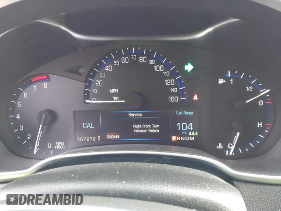 2015 Cadillac SRX Luxury Collection with VIN 3GYFNEE36FS508495, listed as a IAAI auction lot 41133746 with 167,272 mi miles. Bid and sale history available at carsss.com. Image 7.