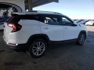 2024 GMC Terrain SLT with VIN 3GKALPEG2RL137990, listed as a Copart auction lot 58027655 with 35,567 mi miles and Salvage title. Bid and sale history available at DreamBid. Image 3.