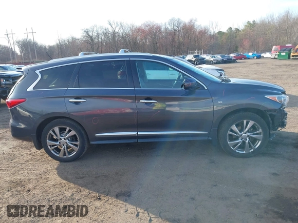 2014 Infiniti QX60 with VIN 5N1AL0MM9EC543096, listed as a IAAI auction lot 41909546 with 128,479 mi miles. Bid and sale history available at carsss.com. Image 13.