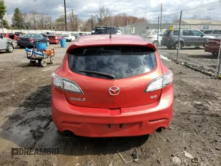 2010 Mazda 3 S Sport with VIN JM1BL1H60A1172863, listed as a Copart auction lot 50200745 with 179,079 mi miles and Salvage Title. Bid and sale history available at DreamBid. Image 6.