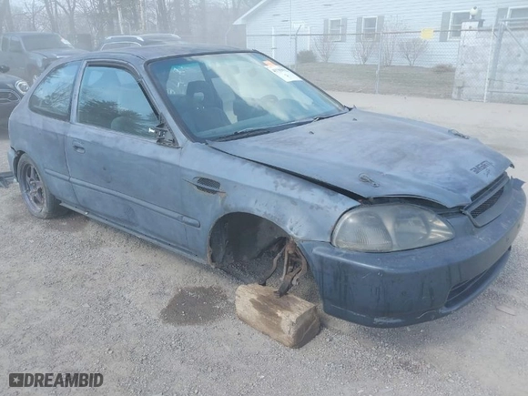 1996 Honda Civic DX with VIN 2HGEJ6344TH115500, listed as a IAAI auction lot 41783022 with 148,439 mi miles. Bid and sale history available at carsss.com. Image 1.